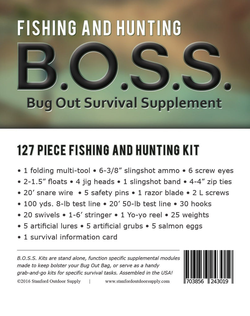 What lbs. fshing line for suvival fishing?